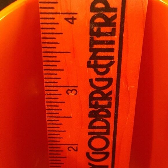 Vintage Tupperware Square Container 1516-4 Tumbler 1320 Lid 873-20 Orange Lot 5 - Picture 10 of 10